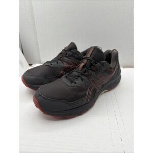 ASICS Gel-Venture 9 Waterproof Men's Size 11 1012B519-003 Black & Orange